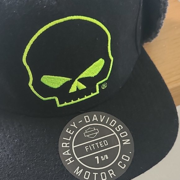 Harley-Davidson Willie G Sherpa Ear Flap Hat - Picture 3 of 8